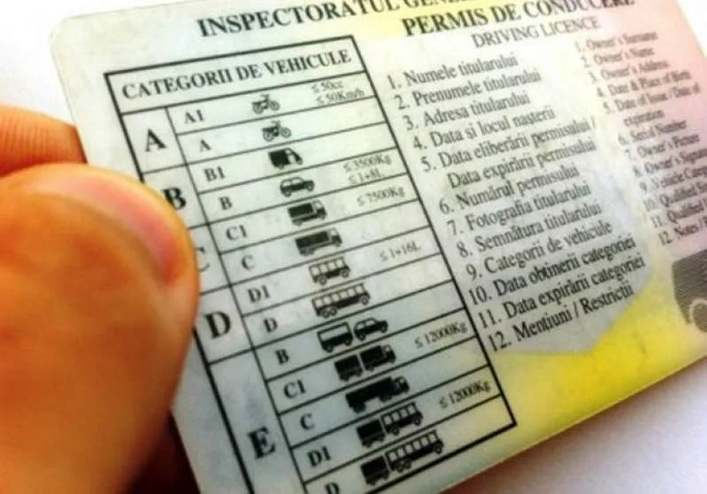 permisul de conducere