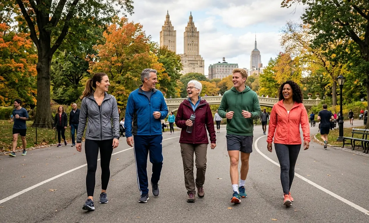 mers pe jos- beneficii