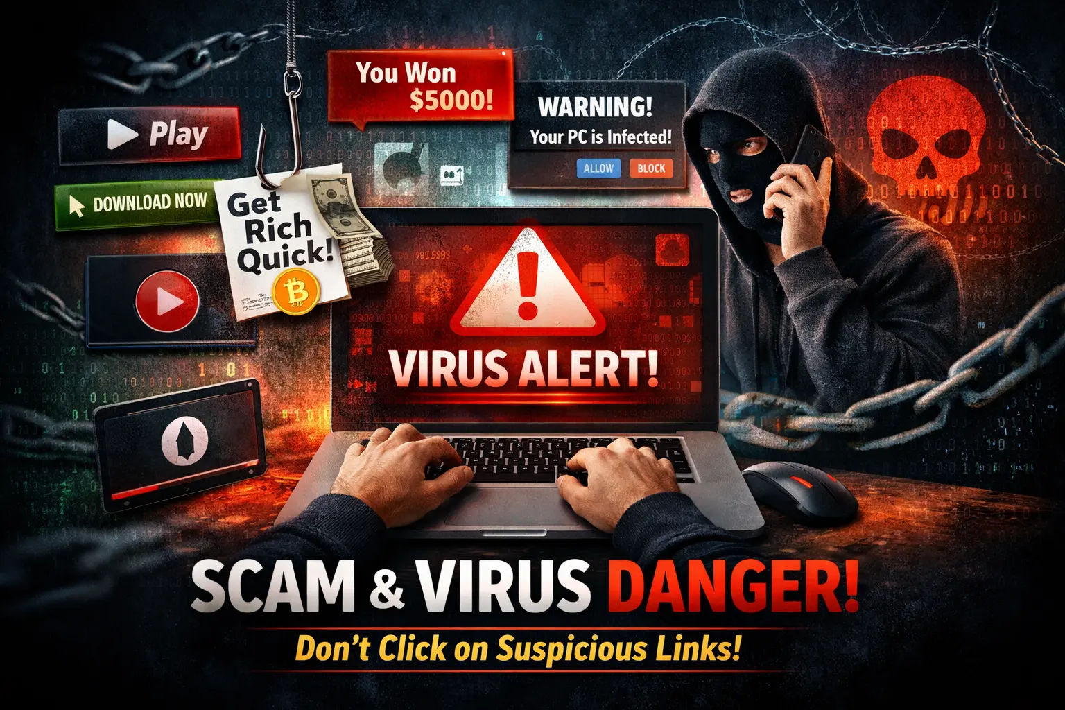 virus scam