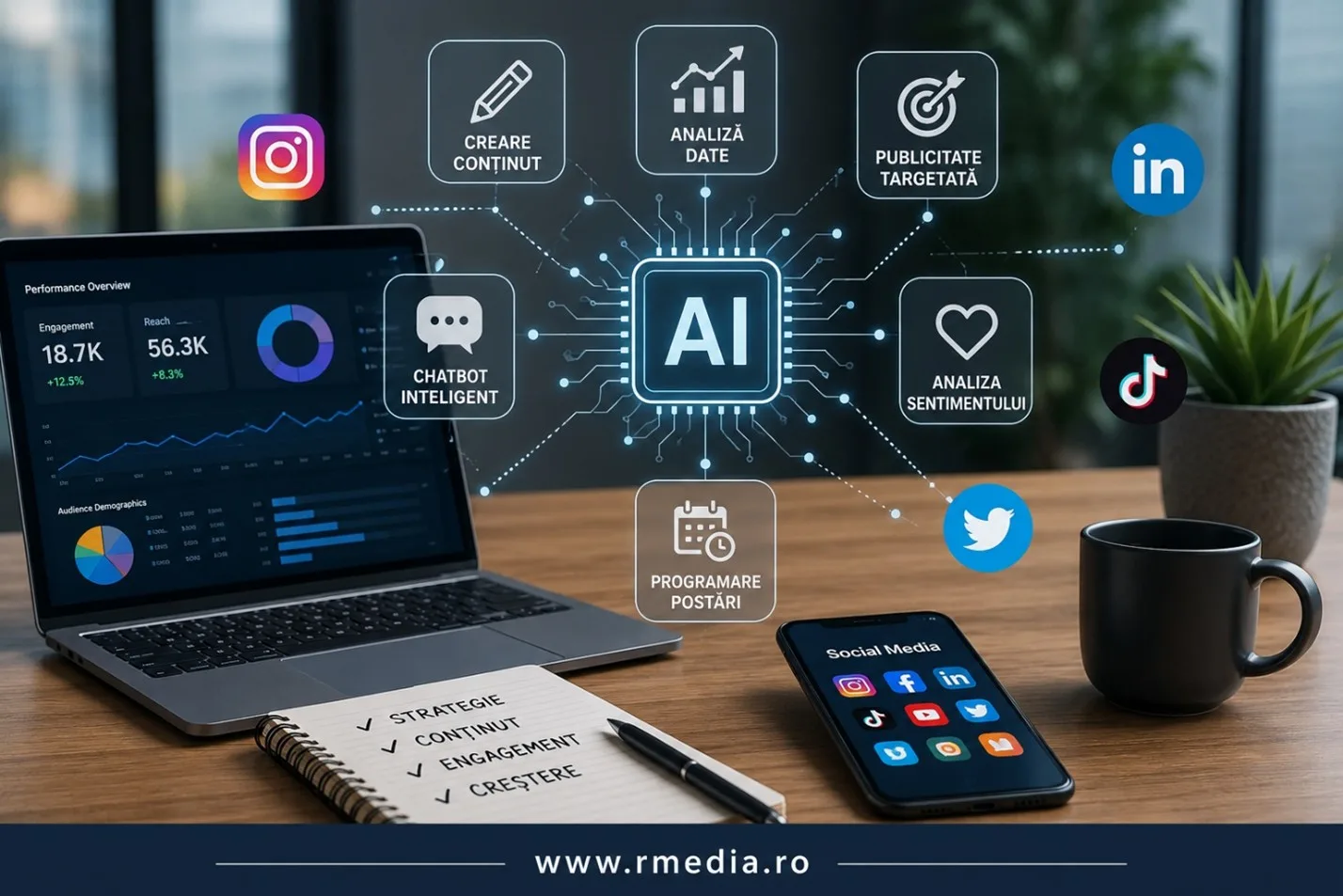 ai marketing social