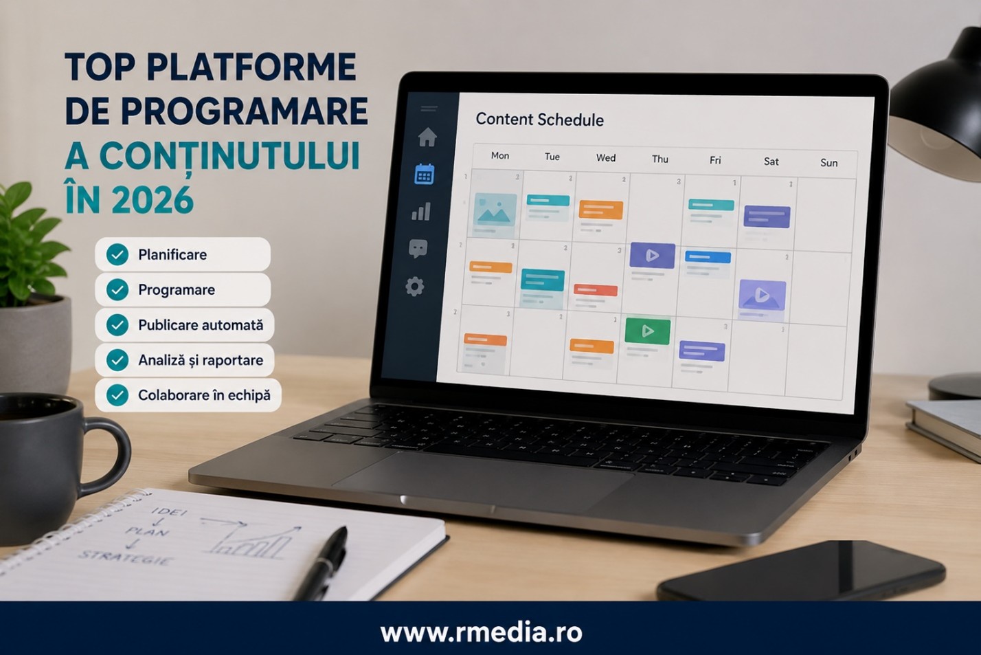 Top platforme de programare a conținutului în 2026 – comparația celor mai bune soluții platforme