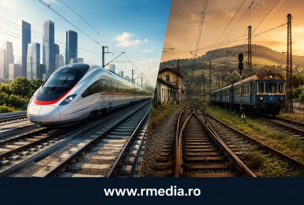 evolutie transport feroviar in europa