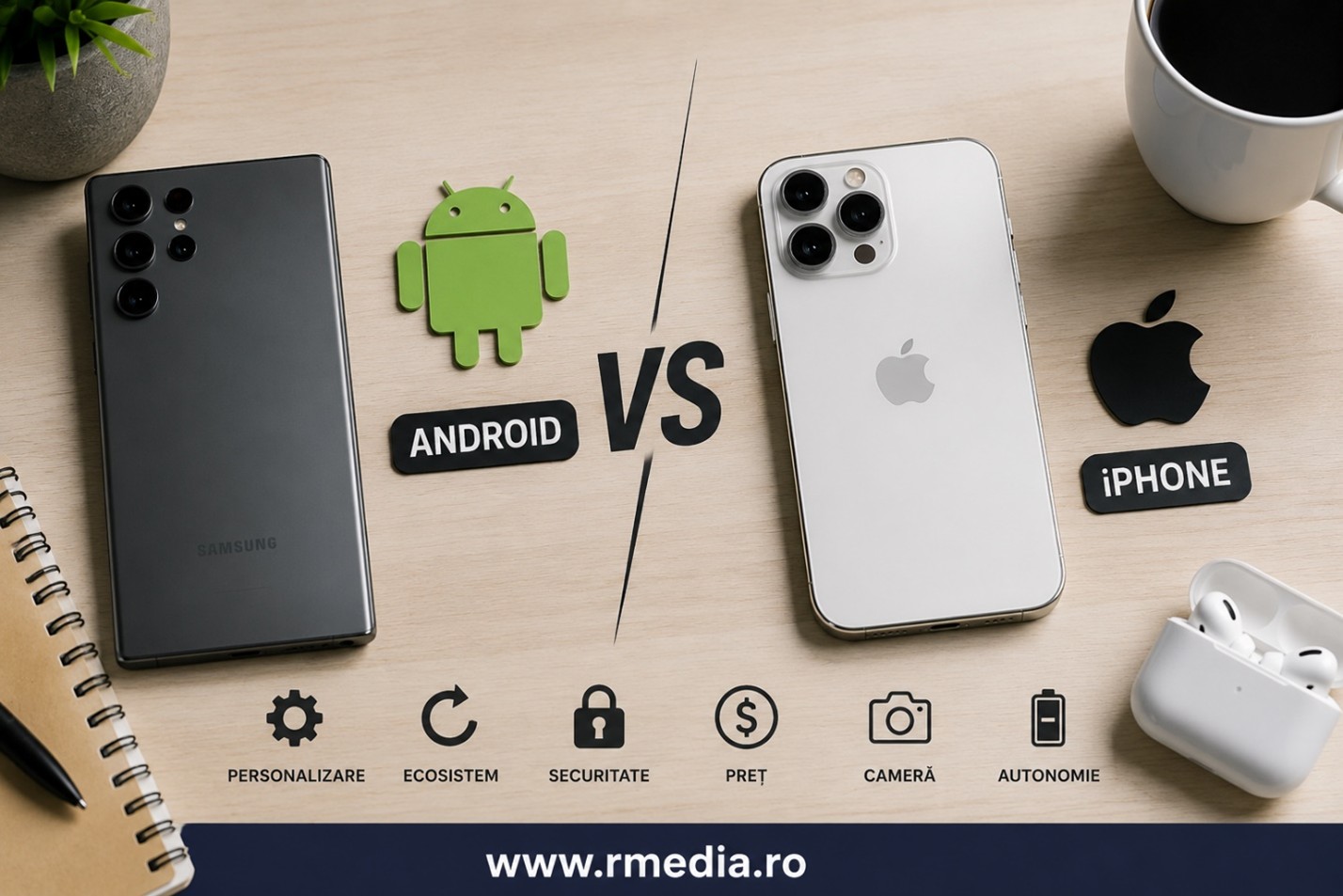 android vs iphone