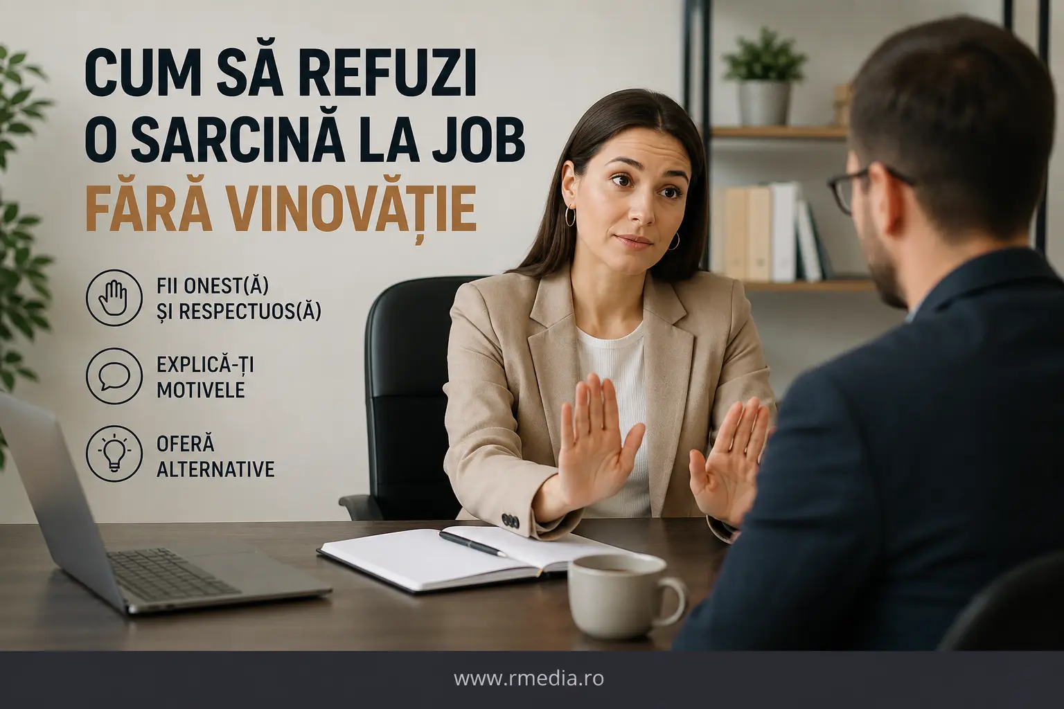 cum sa refuzi o sarcina la job