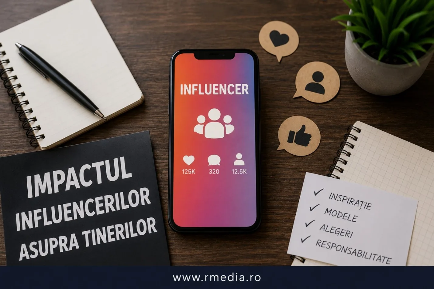 impactul influencerilor asupra tinerilor