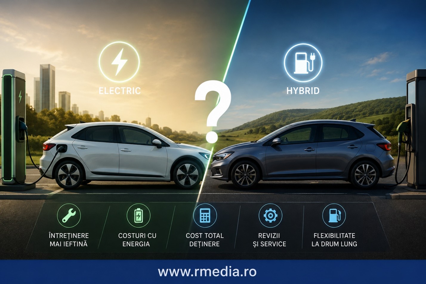 Mașină electrică sau hibridă în 2026? electrica sau hibrid